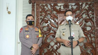 Sowan ke Balai Kota, Kapolda Metro Jaya Yang Baru Siap Bantu Anies Tangani COVID-19