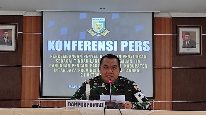 Bakar 2 Warga Papua, Puspomad Tetapkan 9 Oknum TNI AD Jadi Tersangka