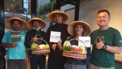 StartUp CROWDE Targetkan Digitalisasi 100 Ribu Petani se-Indonesia