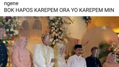 Viral! Foto Bupati Pati Hadiri Pernikahan Tanpa Masker, Banjir Kritikan Warganet