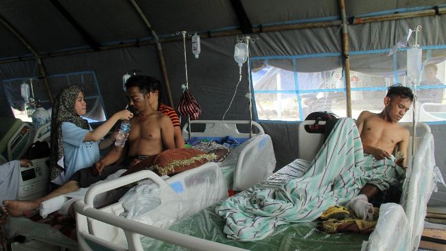 Gempa Sulbar, 73 Orang Meninggal Ratusan Luka-luka dan 15 Ribu Lebih Warga Mengungsi