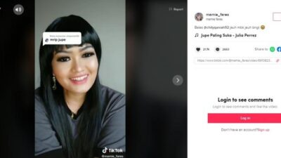 Viral! Sosok Wanita Mirip Mendiang Julia Perez di TikTok dan Instagram