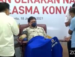 Donor Plasma Konvalesen, Menko Airlangga Disebut Salah Satu Penyintas COVID-19