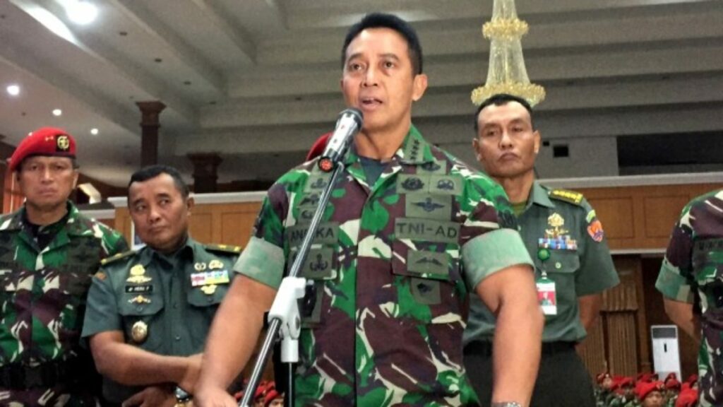 12 Perwira Tinggi TNI AD Terima Kenaikan Pangkat Dari Jenderal Andika Perkasa