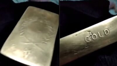 Auto Kaya! Pria Ini Temukan Emas Batangan Zaman VOC Seberat 435 Gram di Rumah Neneknya