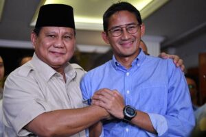Survei LSI: Prabowo-Sandi Menteri Jokowi Dengan Tingkat Kepuasan Masyarakat Tertinggi
