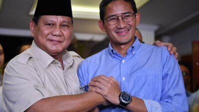 Survei LSI: Prabowo-Sandi Menteri Jokowi Dengan Tingkat Kepuasan Masyarakat Tertinggi