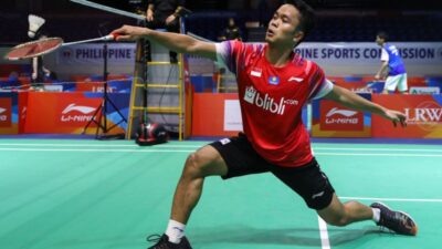 Tiba di Birmingham, Anthony Ginting Langsung Jaga Fokus Jelang All England 2021