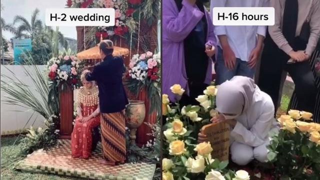 Calon Suami Meninggal 16 Jam Sebelum Nikah, Wanita Ini Berusaha Tegar Saat Pemakaman