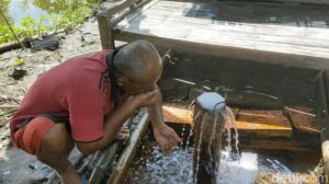 Viral! Air Sumur Ajaib Di Karanganyar, Bisa Terbakar Hingga Sembuhkan Penyakit