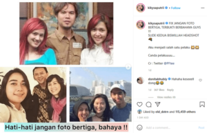Mitos Foto Bertiga, Felicia Disebut Senasib Maia Estianty dan Veronica Tan?
