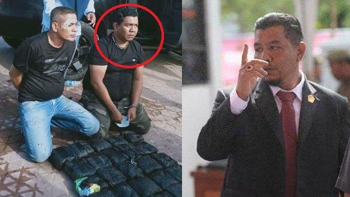 Jadi Gembong Narkoba Bawa 25 Kg Sabu, Anggota Fraksi PKB DPRD Bireuen Dibekuk BNN