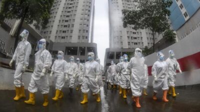 Agar Selalu Gembira, 1.500 Tenaga Kesehatan Wisma Atlet Diajak Main Ke Dufan