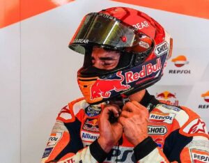 Usai Balapan di MotoGP Portugal 2021, Marc Marquez Kena Omel Ibunda