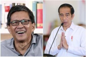 Jokowi Heran Ada Waduk Tak Ada Irigasi, Rocky Gerung: Rakyat Juga Heran Ada Kepala Gak Ada Isinya