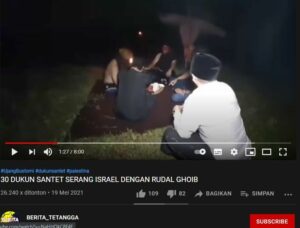 Heboh! Bantu Palestina, 30 Dukun Santet Nusantara Kirim 1 Juta Rudal Jin Serang Israel
