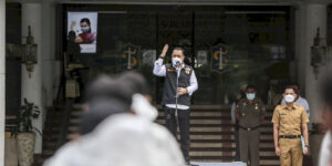 Pekikkan Takbir, Walikota Surabaya Siap Jihad Fi Sabilillah Lawan COVID-19