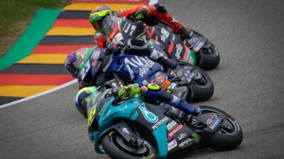 Juara Di Sachsenring, Marquez Bakal Permalukan Valentino Rossi Lagi di MotoGP Belanda 2021?