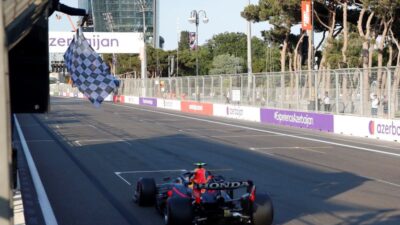 Hasil F1 GP Azerbaijan 2021: Sergio Perez Juara, Hamilton dan Verstappen Merana