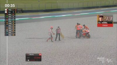 Kualifikasi MotoGP Belanda 2021: Vinales Tercepat, Marquez dan Rossi Terpental di Luar 10 Besar
