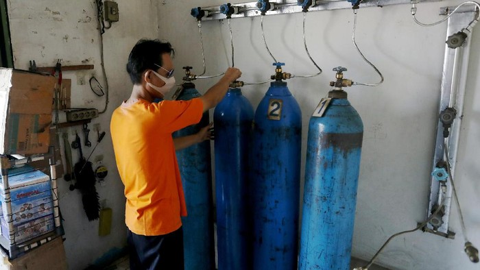 Pandemi Bikin Tabung Oksigen Langka di DKI Jakarta, Harganya Melonjak Hingga 2 Kali Lipat