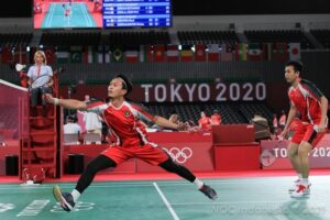 Tumbangkan Jagoan Korsel, Ahsan/Hendra Juara Grup D Bulutangkis Olimpiade Tokyo 2020