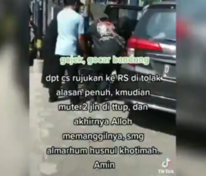 Ibu Di Bandung Meninggal di Taksi Online, RS Penuh dan Berputar-putar Jalan Banyak Ditutup