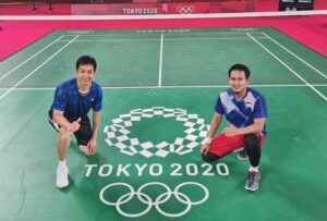 Bungkam Pasangan Kanada, Ahsan/Hendra Awali Olimpiade Tokyo 2020 Dengan Manis