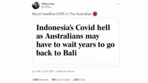 Sebut Indonesia Neraka COVID-19, The Australian: Mirip Adegan Suram di Film Horor
