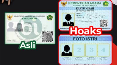 Kolom Istri Ada 4 Ternyata Hoaks! Ini Tampilan Asli Kartu Nikah Digital Dari Kemenag
