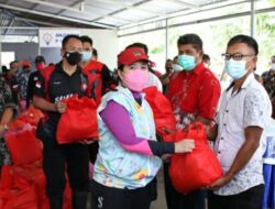 Setelah Ramai Terpampang di Baliho, Muncul Foto Puan dan Airlangga di Tas Sembako