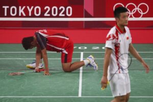 Ditaklukkan Chen Long, Anthony Ginting Gagal Ke Final Bulutangkis Olimpiade Tokyo 2020