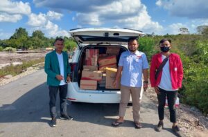 BEM Nusantara Salurkan Bantuan Untuk Korban Banjir Katingan Kalteng