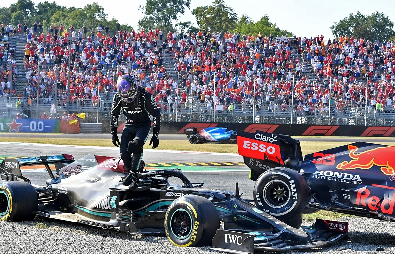 Alonso Nilai Insiden Verstappen dan Hamilton di F1 GP Italia 2021 Tak Berbahaya