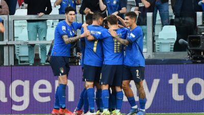 Kalahkan Belgia 2-1, Italia Segel Tempat Ketiga di UEFA Nations League 2020-2021