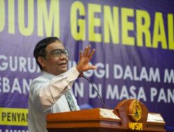 Menko Mahfud MD: 86 Persen Koruptor Adalah Lulusan Perguruan Tinggi