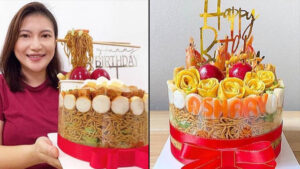 Kue Ulang Tahun Ala Mie Goreng Indonesia Jadi Tren Di Singapura, Harganya Mulai Rp.376 Ribu