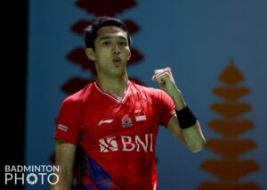 Libas Chico Aura 2 Set Langsung, Jonatan Christie Segel Tiket Perempatfinal Indonesia Open 2021