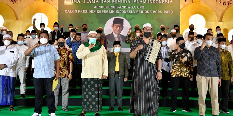 Ijtima Ulama dan Pemuda Islam Indonesia Mufakat Dukung Sandiaga Uno Capres 2024