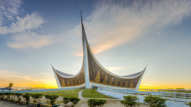 Bikin Bangga! Masjid Raya Sumbar Dinobatkan Jadi Masjid Dengan Arsitektur Terbaik Dunia