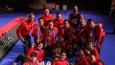 Akhirnya Pemerintah Kucurkan Bonus Piala Thomas Sebesar Rp.10 Miliar Ke PBSI