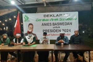 Gerakan Arek Suroboyo Deklarasi Dukung Anies Baswedan Maju Capres 2024