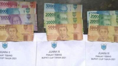 Anggaran Panjat Tebing Bupati Cup di Pandeglang Rp.150 Juta, Hadiah Juara 1 Hanya Rp.225 Ribu