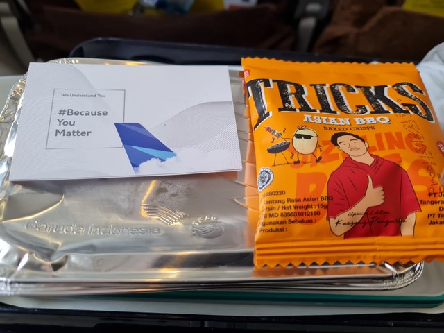 Tegas! Bos Garuda Bakal Tarik Snack Berwajah Kaesang Dari Paket Makanan Di Pesawat