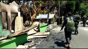 Pasca Bentrok 2 Desa di Maluku Tengah, 211 Rumah dan 42 Kendaraan Milik Warga Kariu Rusak