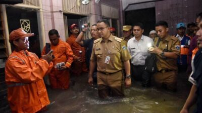 Cukup Sehari! Kerja Senyap Anies Baswedan Atasi Banjir Jakarta Akibat Hujan Ekstrem
