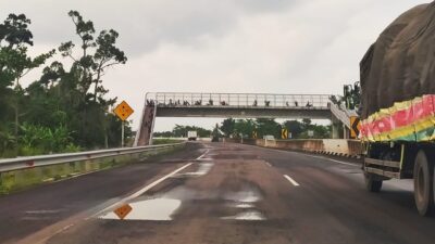 Jalan Tol Kayu Agung-Palembang Mudah Rusak, Waskita Sriwijaya Salahkan Kendaraan Berat