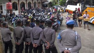 10 Truk Polisi Masuk Desa Wadas, Paksa Warga Tanda Tangani Persetujuan