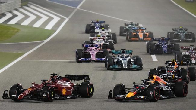Charles Leclerc Jadi Yang Tercepat di F1 GP Bahrain, Disusul Carlos Sainz Jr dan Lewis Hamilton