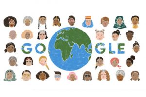 Peringati Hari Perempuan Internasional, Google Doodle Tampilkan Perempuan Dalam Aneka Budaya